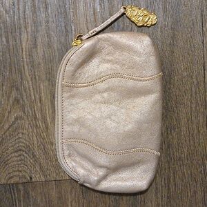 Chi by Carlos Falchi Genuine Leather Clutch Bag.